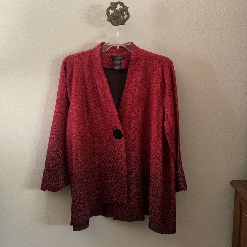Ali Mile Asymmetric knit Jacket -3X